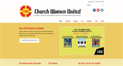 Desktop Screenshot of churchwomen.org